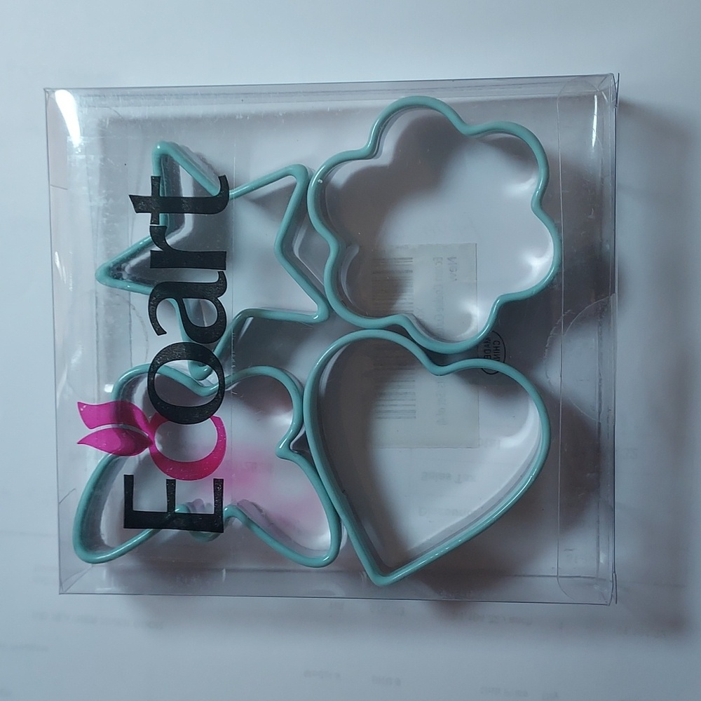 Cookie Cutter Set Star Flower Heart Butterfly Biscuit Cutters - Stainless Steel